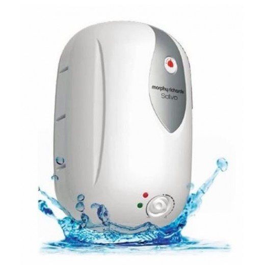 Morphy Richards Salvo 15-Litre 2000-Watt Storage Water Heater (White) 